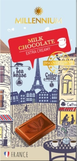 Новый вкус шоколада Миллениум - Франция