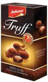 Sweets "Lubimov Truff" almonds in truffle - now in new bright packaging!